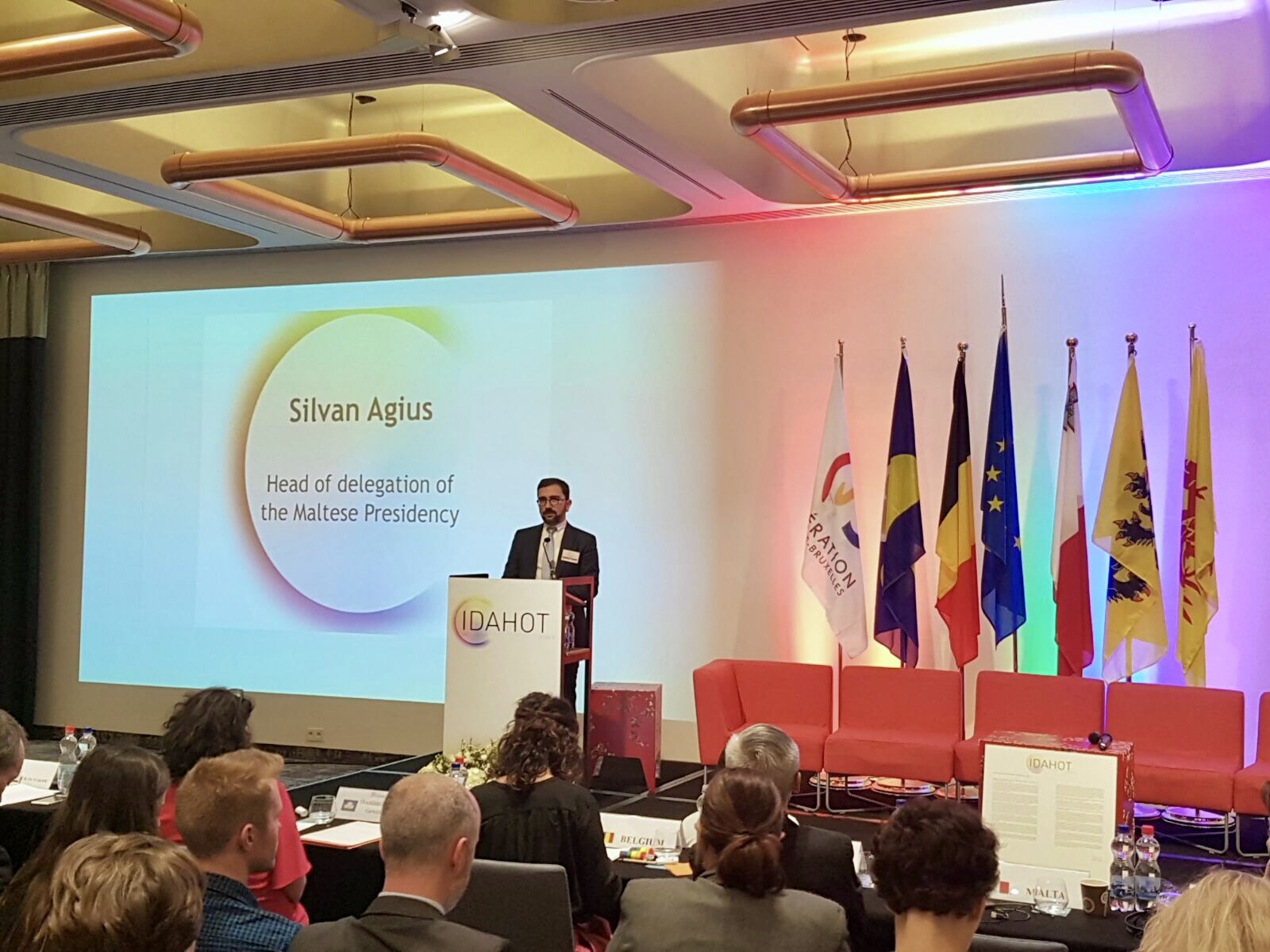 Addressing the IDAHOT Forum